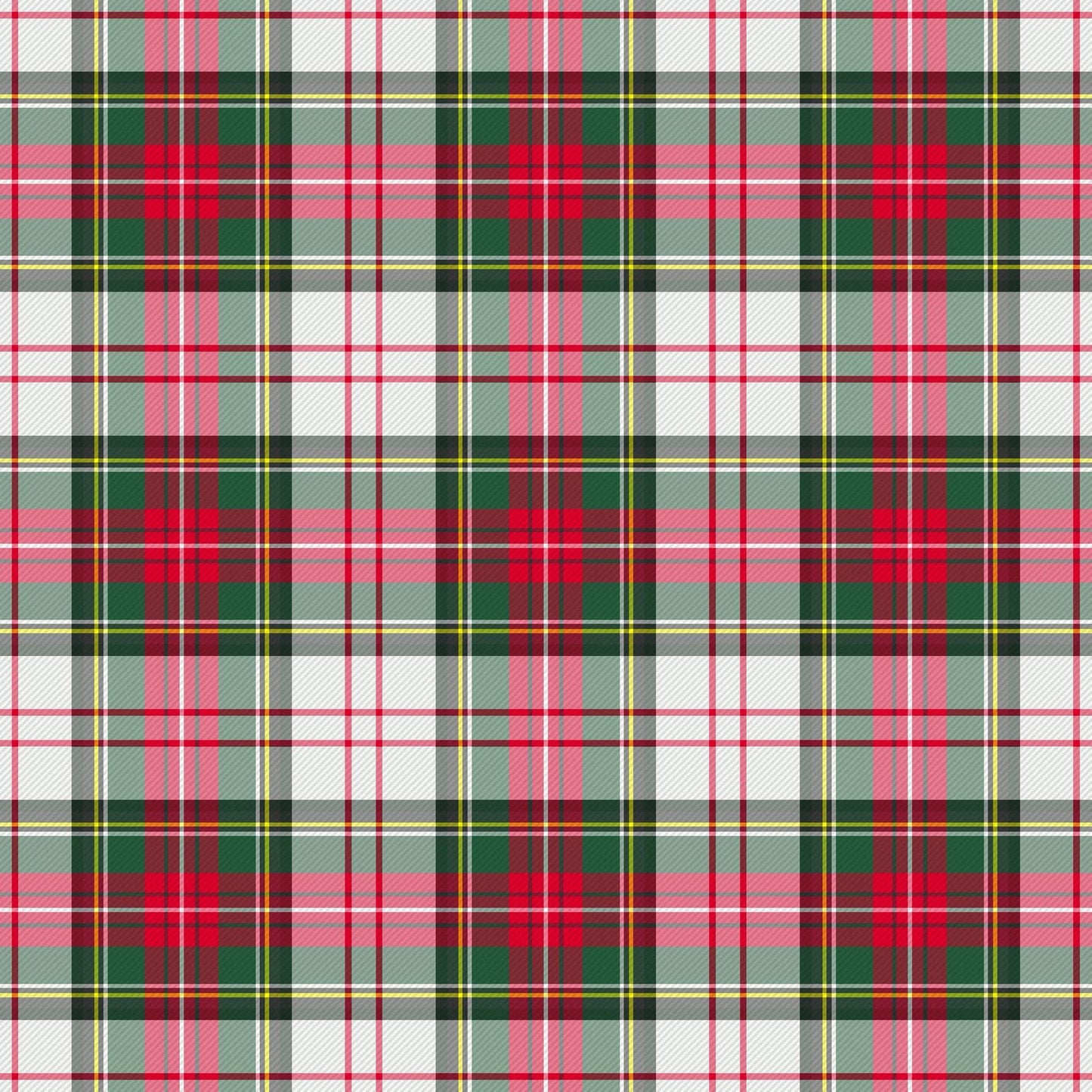 White plaid