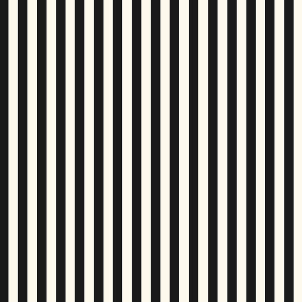 Black and white stripe ribbed